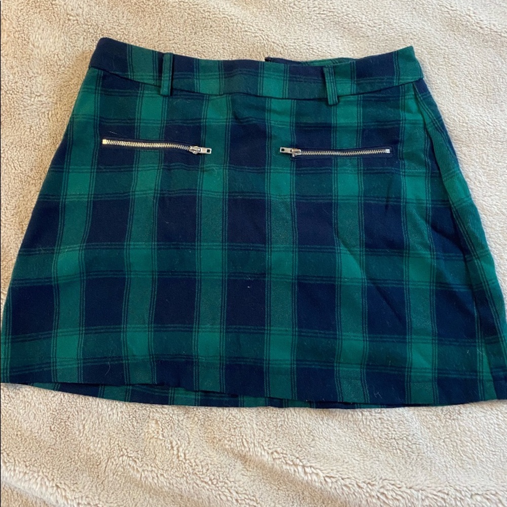Tillys Flannel Mini Skirt